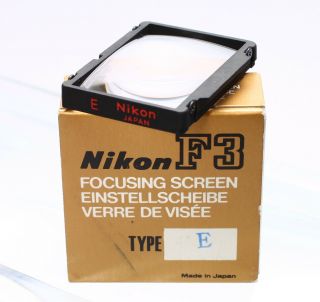 Nikon F3 Focusing Screen Type 