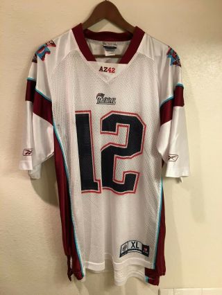 Tom Brady England Patriots Authentic Reebok Bowl 42 Xlii Jersey (xl)