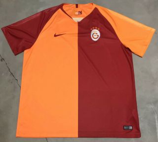 Nike Galatasaray As 2018/19 Stadium Home Football Soccer Jersey Turkey Men’s 2xl