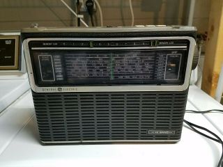 Vintage Ge General Electric 10 Band Monitor Radio Sw Cb Receiver Model 7 - 2971a