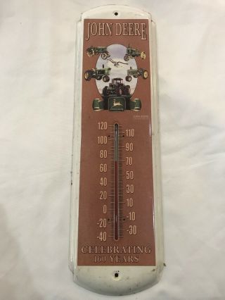 Vintage John Deere Tractor Thermometer - 1997 - Celebrating 160 Years