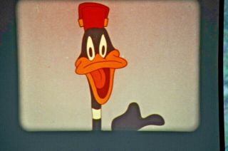 16mm Film: Daffy Duck In " A Pest In The House " 1947 Cartoon (lpp)
