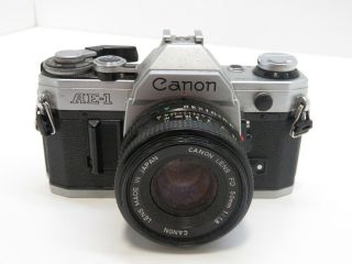Canon Ae - 1 35mm Slr Film Camera (&)