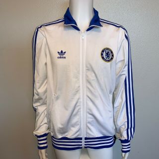 100 Authentic Adidas Chelsea Fc Soccer Jacket Men 