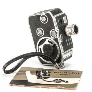 Paillard - Bolex C8 Cine Camera With 12.  5mm F/2.  5 Lens - Or Display