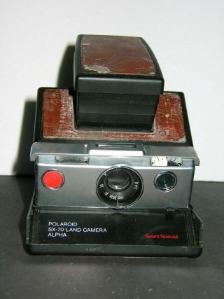 Polaroid Sx - 70 Alpha Instant Land Camera (sears Special)