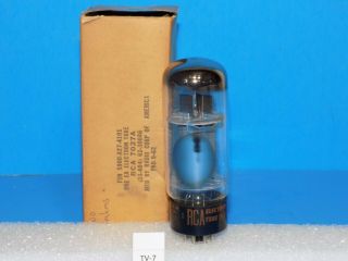 Nos Rca 7027a Amplifier Tube Dated 1963 At 109