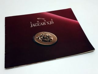 1994 Jaguar Xj - S Coupe Convertible Brochure