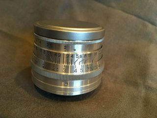 Jupiter 8 50mm F/2 Screwmount Lens