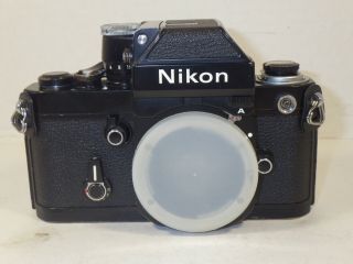 Nikon F2 Photomic 35mm Slr Film Black Camera Body Only In