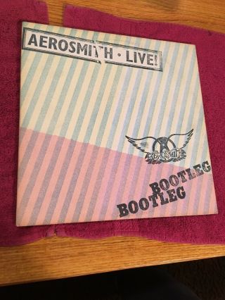 Vintage Aerosmith “live Bootleg Bootleg” Vinyl