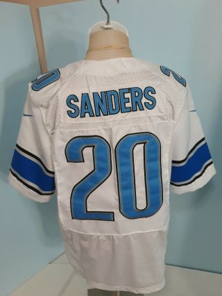 Barry Sanders 20 Detroit Lions Nike Jersey All Stitched Mens Sz 40 M