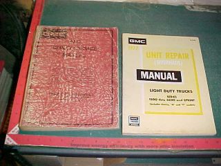 1977 Gmc Sprint & Chevy Cars & Corvette Camaro Service & Gmc O/h Repair Manuals