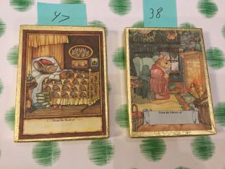 Antioch Vintage Gummed Bookplates House Mouses 2 Boxes