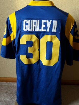 Gently Todd Gurley Los Angeles Rams Nike Xl Nfl Jersey Plus