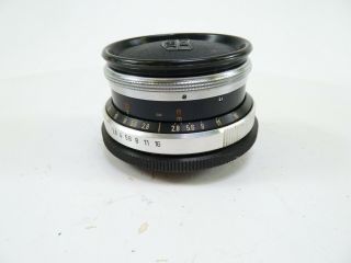 Carl Zeiss Color - Plantar 50mm F/2.  8 Ikarex Lens In.