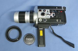 Vintage Canon Auto Zoom 1014 8 Movie Film Camera Read As - Is