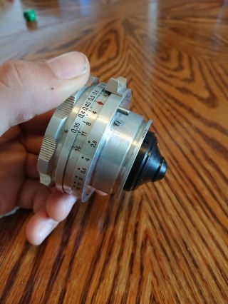 Zeiss Jena 12.  5mm 2.  8 Flektogon (pentaflex)