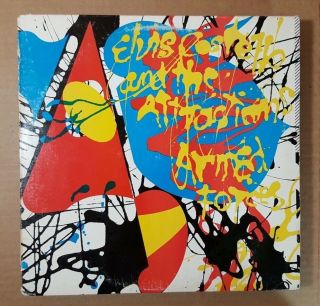 Elvis Costello & The Attractions Armed Forces Orig Vintage 1979 Columbia Dg - Lp