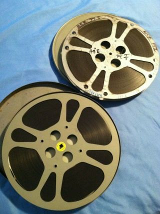 16mm Film Movie.  " The Dalton Gang ",  A 1949 Western On Two Large 12 - 1/2 " Reels