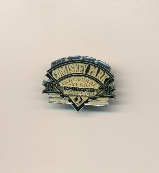 1991 Comiskey Park Inaugural Year 2 Chicago White Sox Mlb Baseball Pin