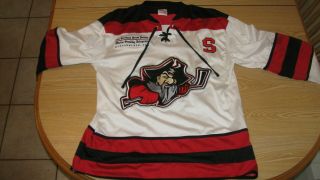 Ahl Portland Pirates Maine Hockey Jersey Embroidered Cnd 20 In Pit To Pit