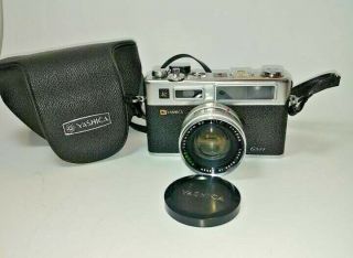 1968 G Series Yashica Electro 35 35mm Camera And Case