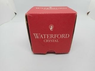 Vintage 1992 Waterford Crystal Christmas Ball