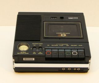 Cassette Tape Player & Recorder By Montgomery Ward,  Airline Model Gen 397 A