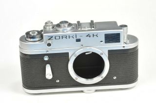 Zorki 4k Body,  Rangefinder Camera Based On Leica,  Cla 