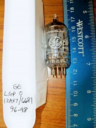 Strong Ge Long Gray Plate O Getter 12ax7 / 6681 Tube
