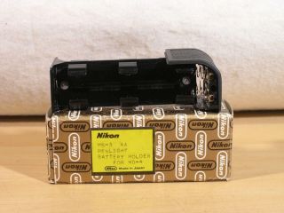 W/ Box Nikon Ms - 3 Battery Holder For Md - 4 F3 F3hp Motor Usa