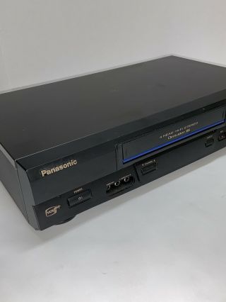 Panasonic Pv - V4611 Vhs/vcr 4 Head Hi - Fi Recorder,  A/v Serviced