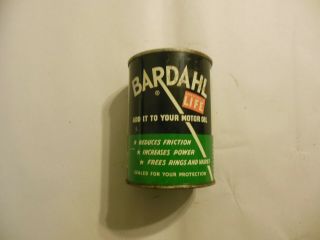 Vintage Bardahl Can One Pint Add It To Your Motor Oil