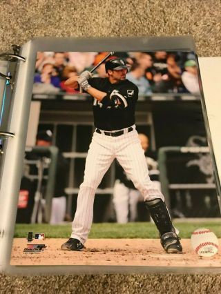 Paul Konerko Officially Licensed 8x10 Photo Chicago White Sox Batting Unsigned