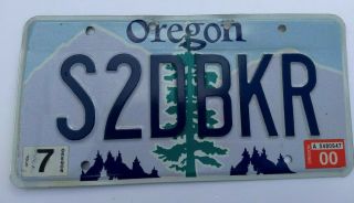 Studebaker 2000 Oregon Vanity License Plate 4 Your Classic /garage/ Or Man Cave