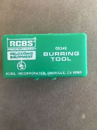 Vintage Rcbs Burring Tool Made By L.  E.  Wilson.  17 - 45 Cal.  Case 09349