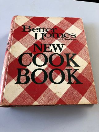 Vintage 1976 Better Homes & Gardens Cook Book Hardcover 5 Ring Binder