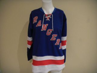 Henrik Lundqvist York Rangers Reebok Premier Nhl Hockey Jersey Size - 50
