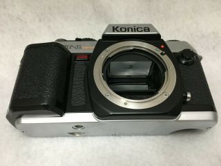 Konica FT - 1 Motor 35mm Camera Body and Motor Chrome/Black SLR / Repair 2