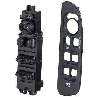 Master Power Window Switch and Bezel 56049805AB for 2002 - 2009 Dodge Ram 150D6X4 2