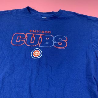 Mlb Merchandise Chicago Cubs Blue T Shirt,  Men 