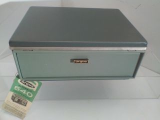 Vintage Argus Automatic 540 Color - Slide Projector W/power Cord