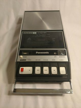 VINTAGE PANASONIC RQ - 413S PORTABLE CASSETTE TAPE PLAYER RECORDER BOX 2