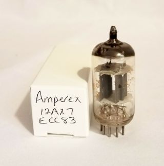 Amperex 12AX7A ECC83 Vacuum Tube Top 