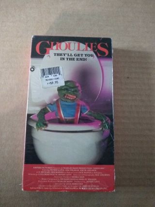 Ghoulies (1984) Vhs Vintage Cult Classic Horror Movie