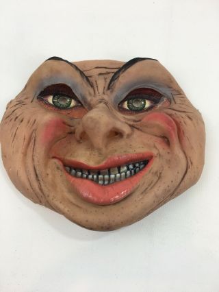 Vintage Don Post 1980s Rubber Mini Mask Halloween Mask Style 102 Auntie Bess