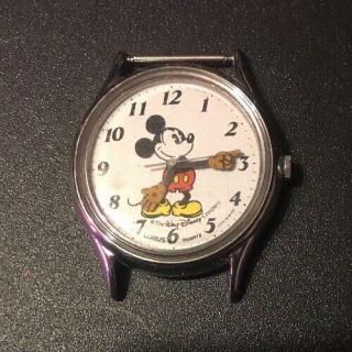 Vintage Lorus Disney Mickey Mouse Watch Need Battery