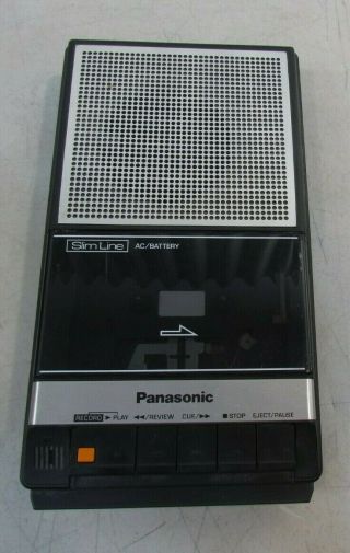 Vintage Panasonic Portable Cassette Tape Recorder Rq 2735 Extra