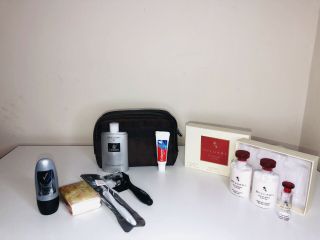 Emirates Business Class Bvlgari Amenity Kit Travel Wash Bag
